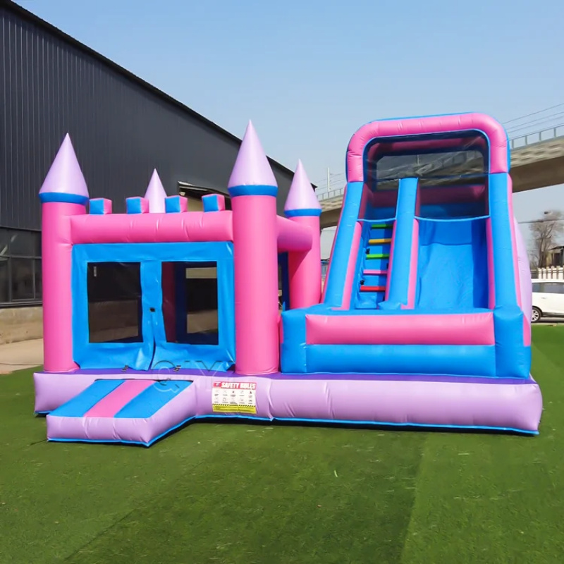 Commercial Bounce House Colorf - Kids Outdoor Slide recension och pris