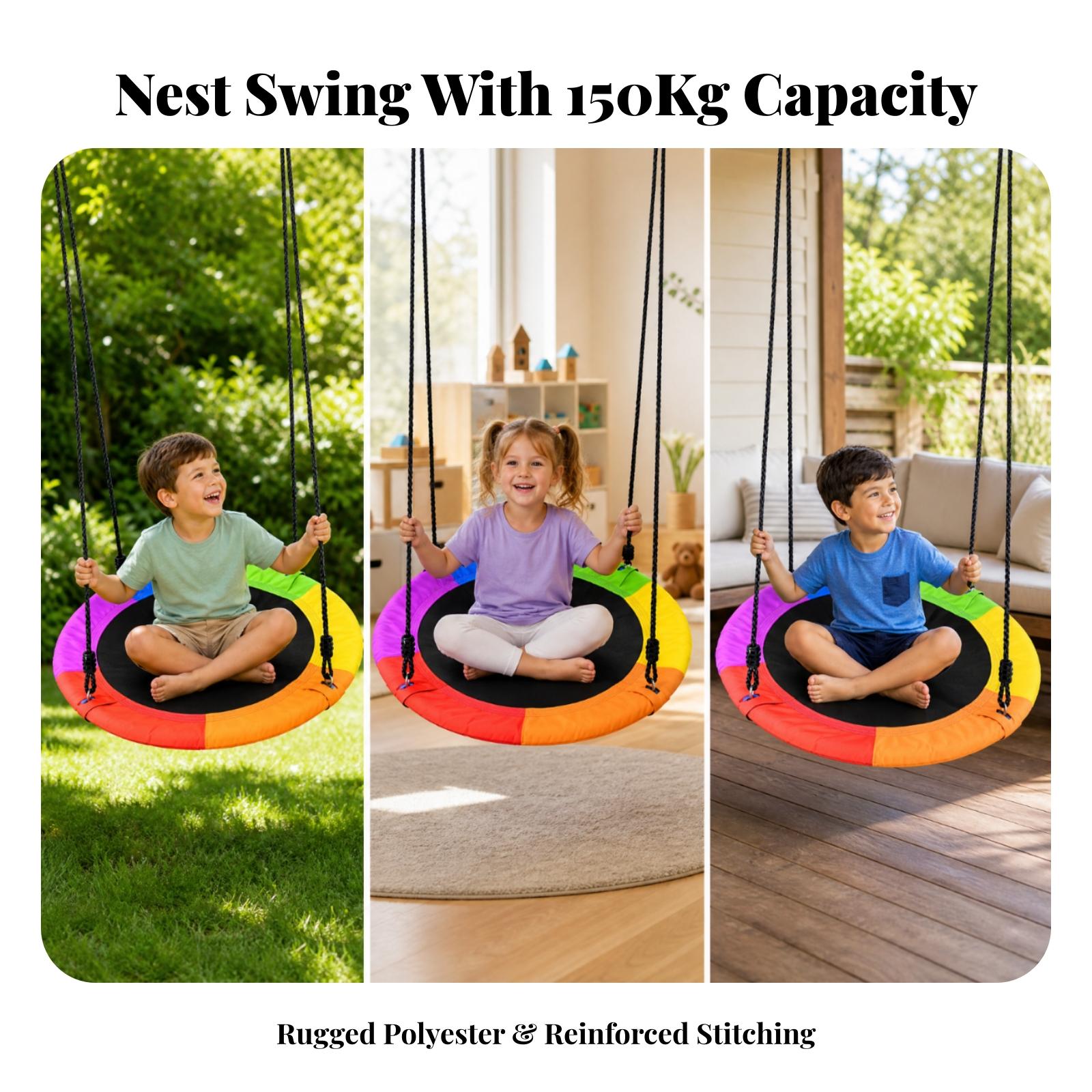 Children Outdoor Swing Hanging - Kids Outdoor Nest Swing recension och pris