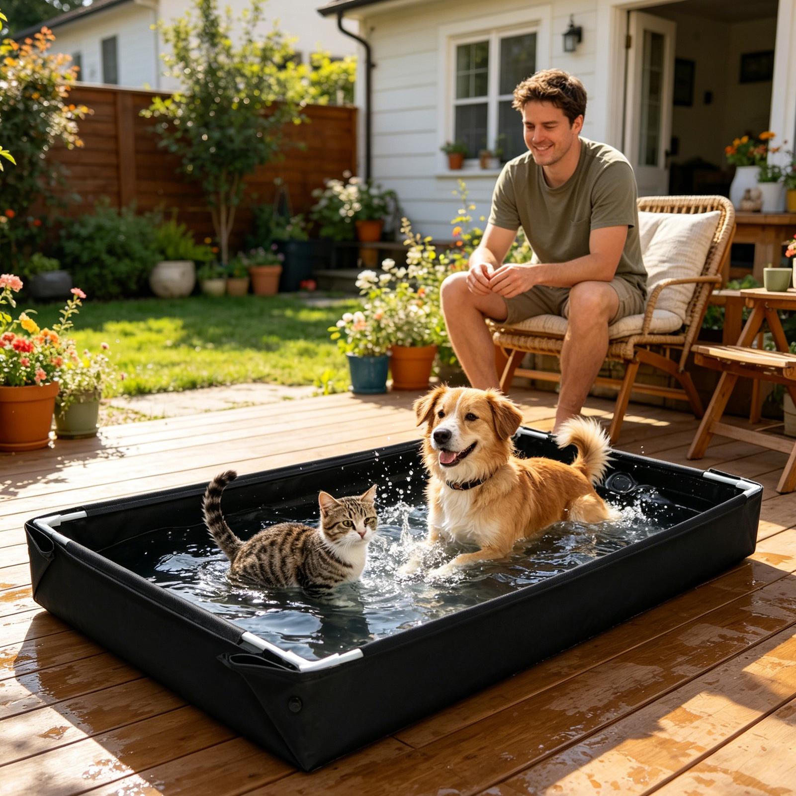 Portable Shower Pan with Drain - Kids Outdoor Youtube recension och pris