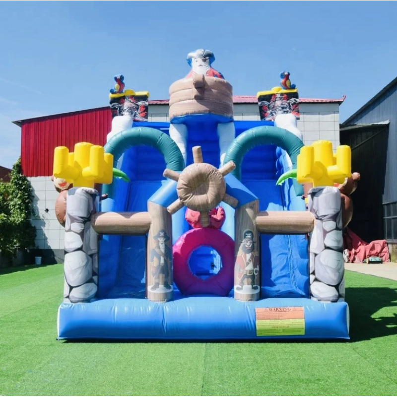 Commercial Grade Pirate Ship I - Kids Outdoor Slide recension och pris