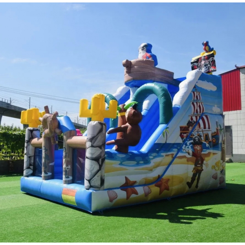Commercial Grade Pirate Ship I - Kids Outdoor Slide recension och pris