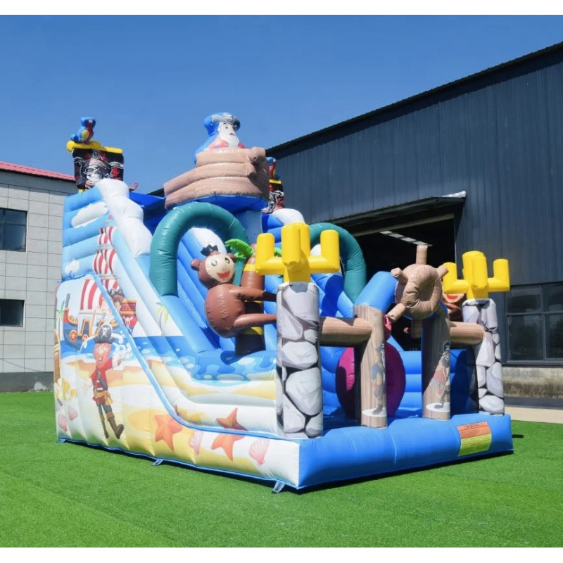 Commercial Grade Pirate Ship I - Kids Outdoor Slide recension och pris