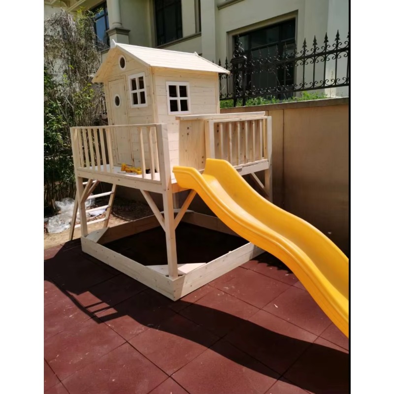 Outdoor Wood Play House Toddle - Kids Outdoor Wooden Playhouse recension och pris