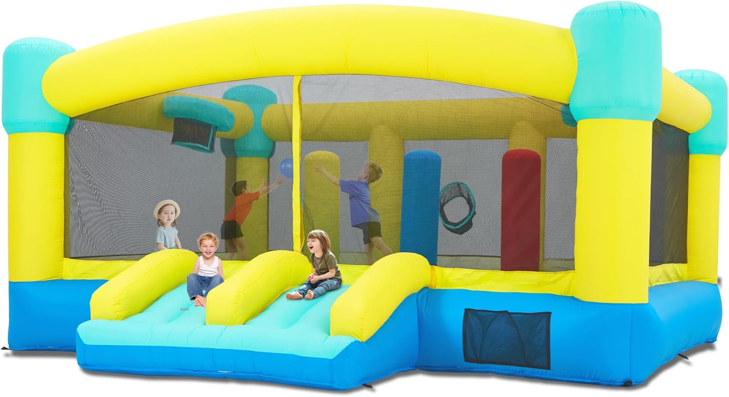 Big Bounce House,15 x 14.8 FT  - Kids Outdoor Slide recension och pris