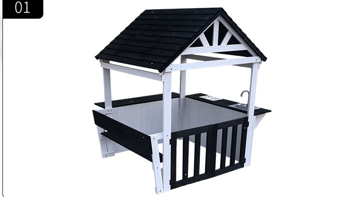 Outdoor Garden Wooden Kids Rol - Kids Outdoor Wooden Playhouse recension och pris