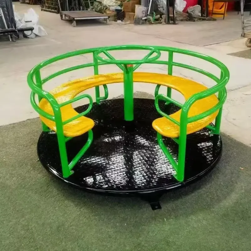 Durable Metal Swivel Chair for - Kids Outdoor Adventure Park recension och pris