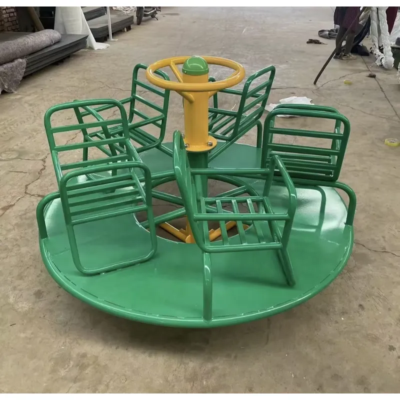 Durable Metal Swivel Chair for - Kids Outdoor Adventure Park recension och pris