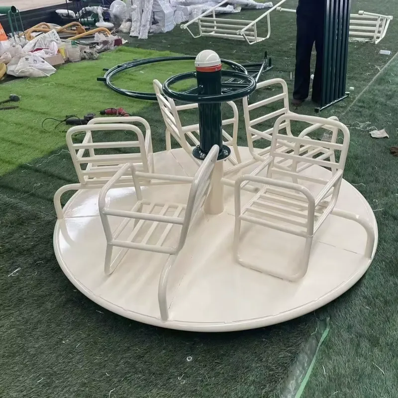 Durable Metal Swivel Chair for - Kids Outdoor Adventure Park recension och pris