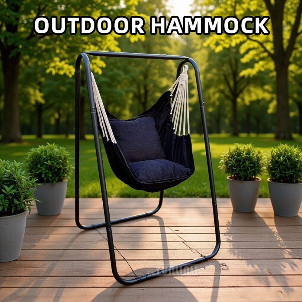 Swing Stand Hammock Hanging Ch - Kids Outdoor Swing Chair recension och pris
