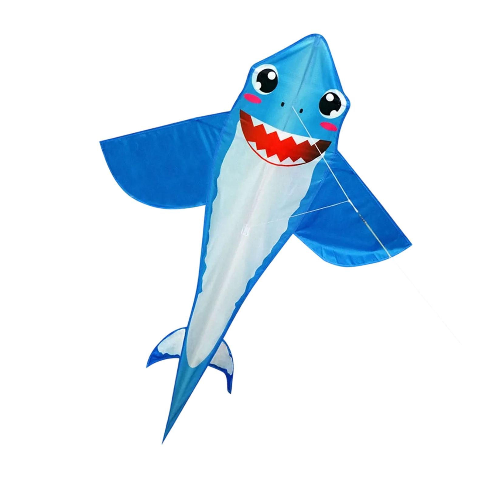 Huge Easy Flyer Shark Kite for - Kite Easy Fly Kids recension och pris
