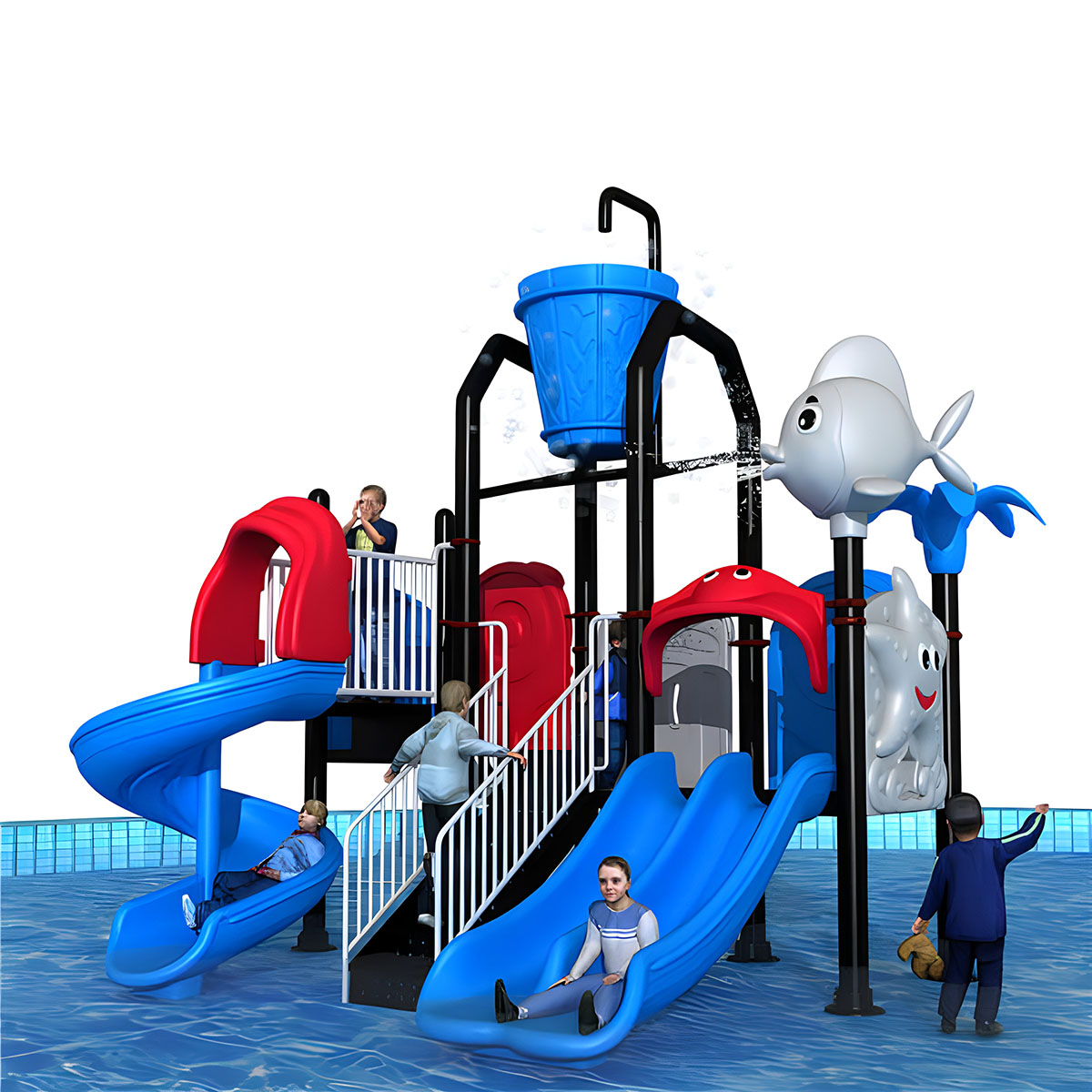 Commercial Aquatic Adventure K - Kids Outdoor Adventure Park recension och pris