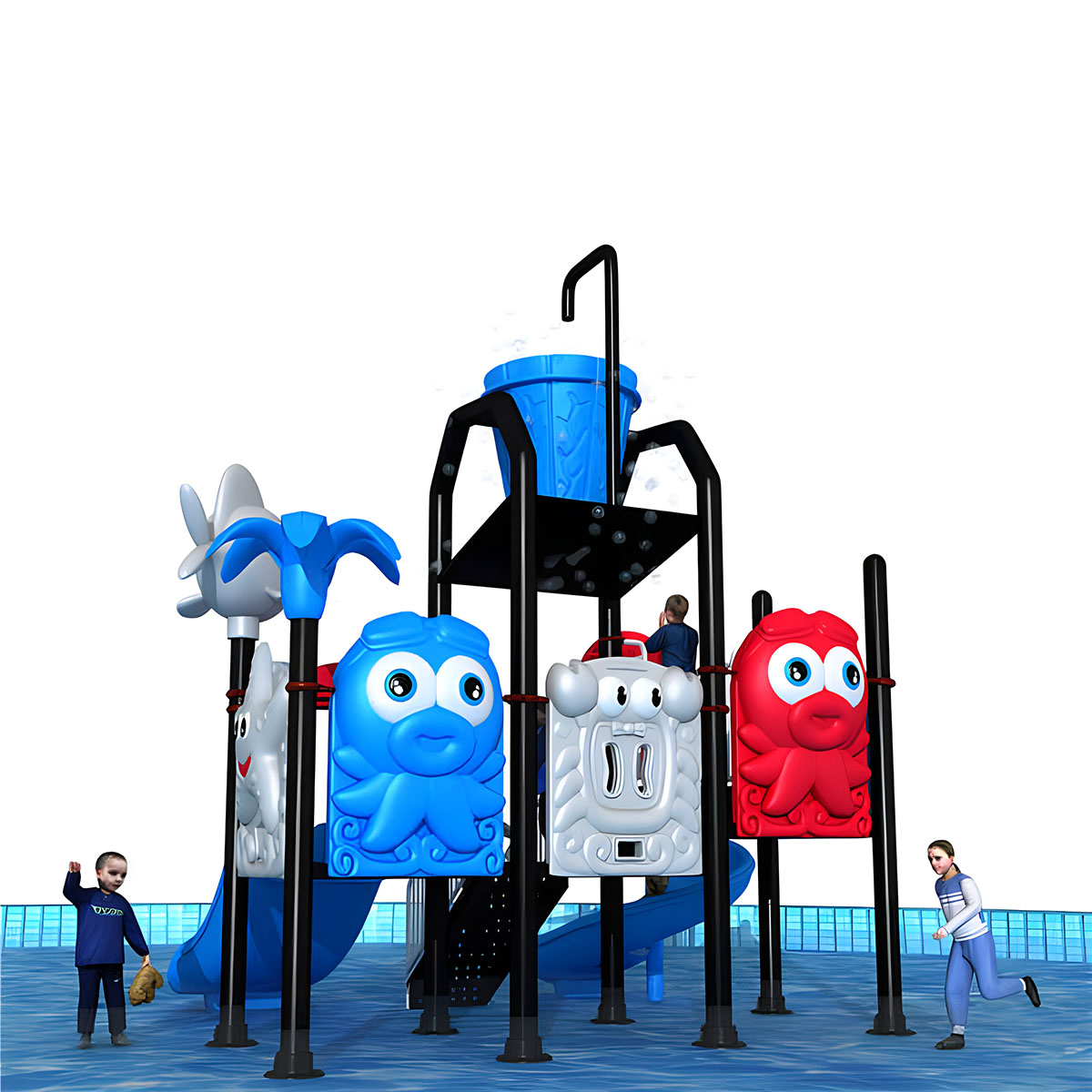 Commercial Aquatic Adventure K - Kids Outdoor Adventure Park recension och pris