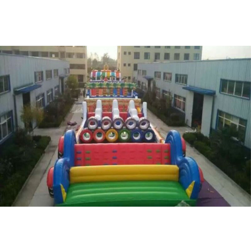 Inflatable obstacles Course fo - Kids Outdoor Adventure Park recension och pris