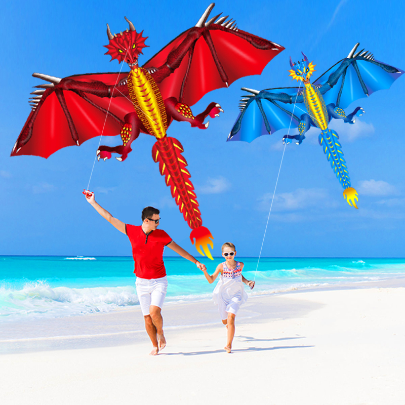 New Ice and Fiery Dragon  Kite - Kite Easy Fly Kids recension och pris