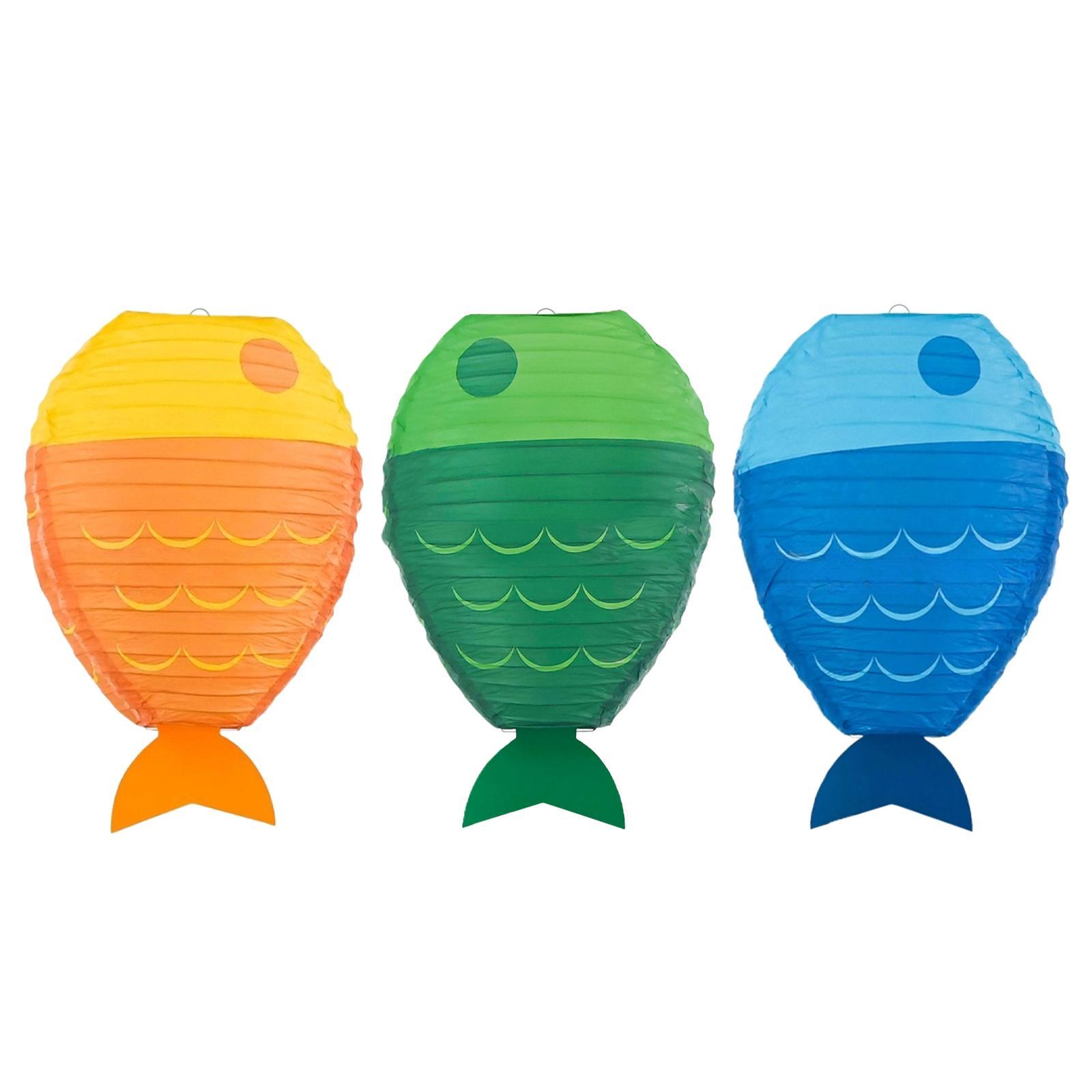 Fish Paper Lantern Cute Craft  - Kids Outdoor Decor recension och pris