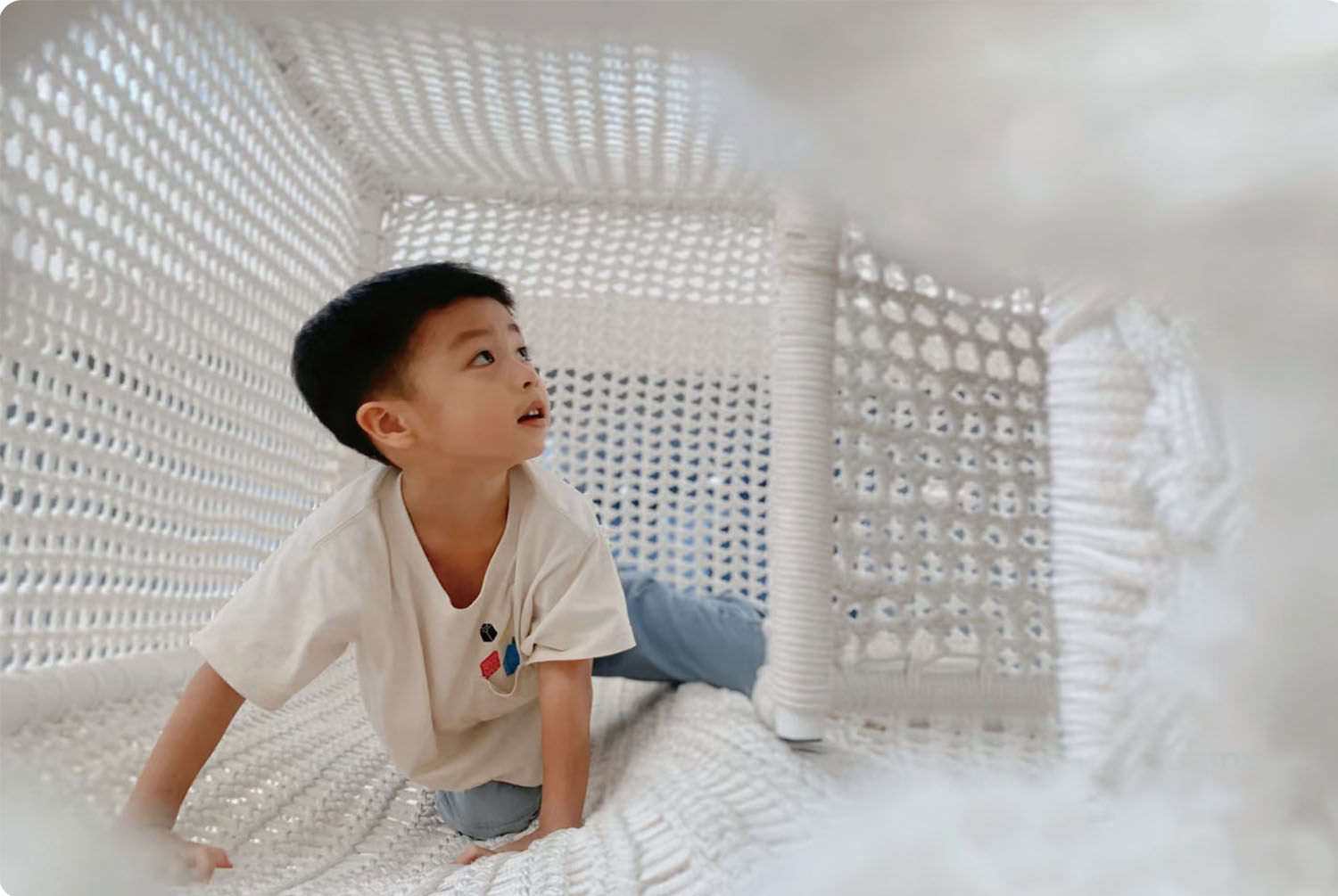 Rainbow Net Playground for Adv - Kids Outdoor Adventure Park recension och pris