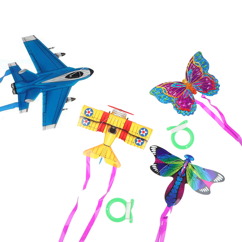 Hot Colorful Pocket Kite Outdo - Kite Easy Fly Kids recension och pris