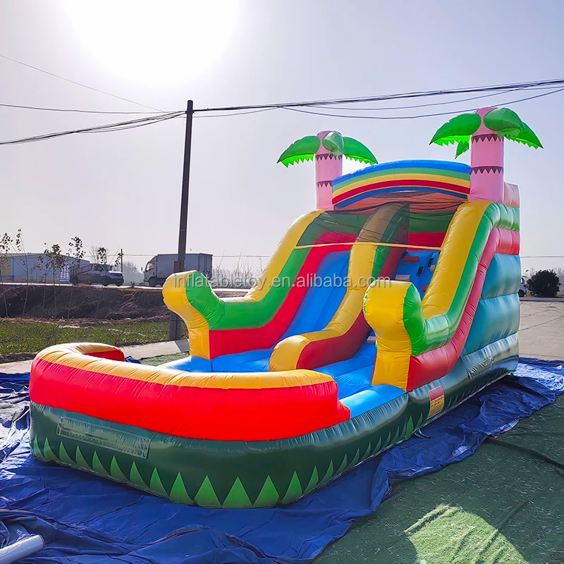 Durable  PVC Commercial Inflat - Kids Outdoor Slide recension och pris