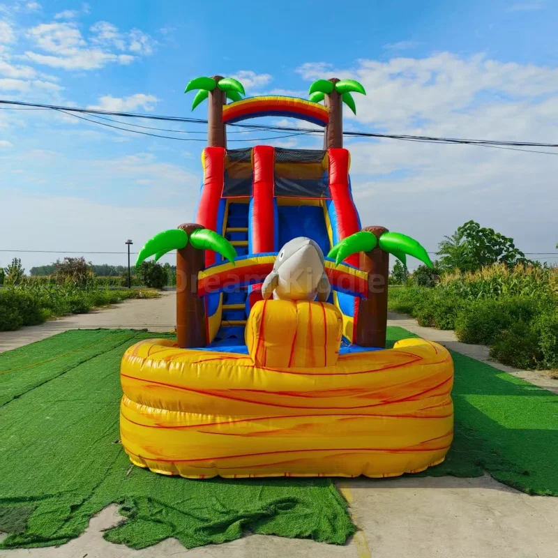 Durable  PVC Commercial Inflat - Kids Outdoor Slide recension och pris