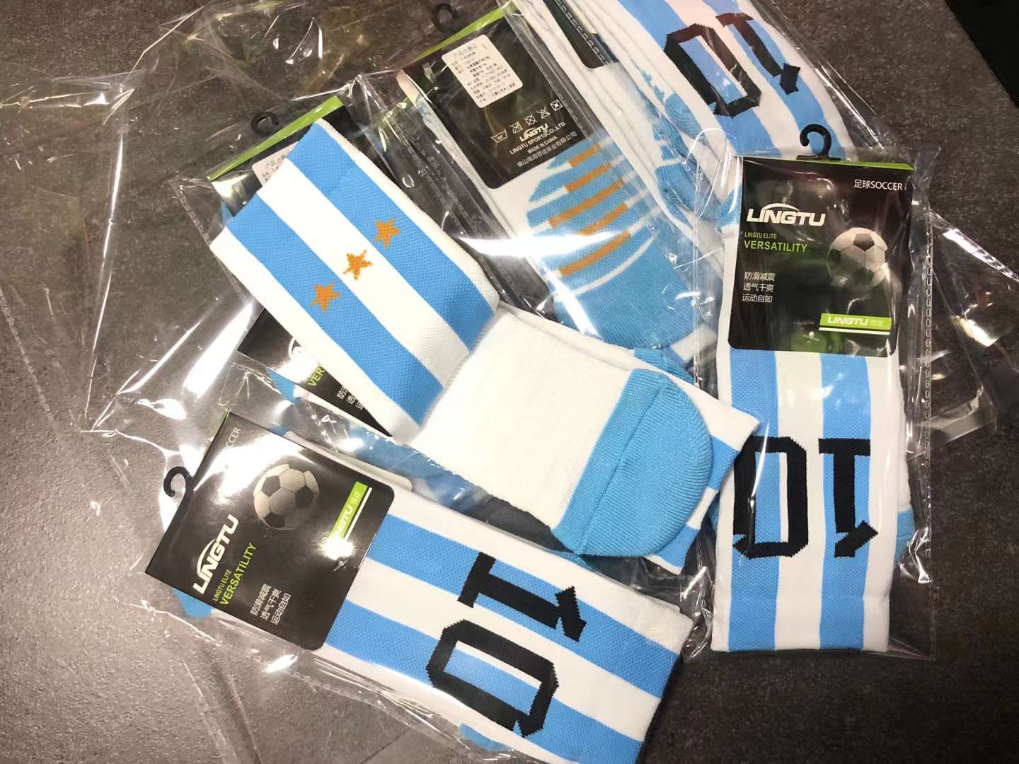 Kids Soccer Socks Number 10# S - Kids Outdoor Youtube recension och pris