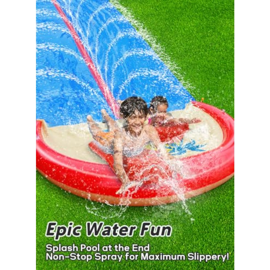 Outdoor backyard water slide f - Kids Outdoor Water Sprinkler recension och pris