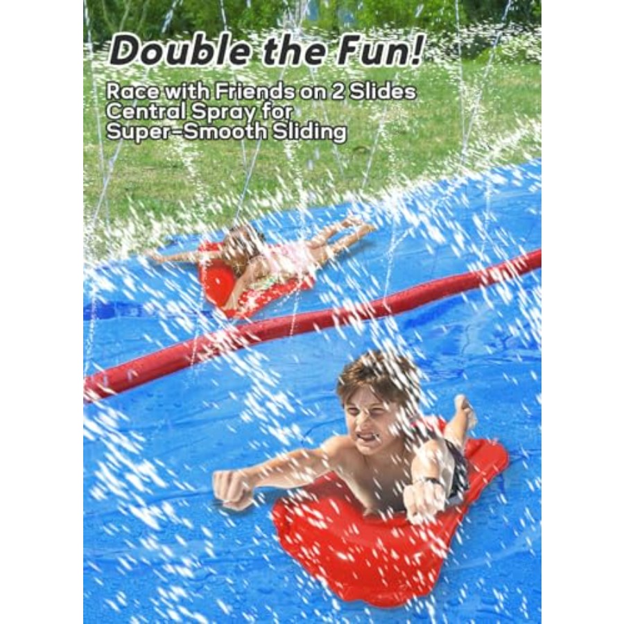 Outdoor backyard water slide f - Kids Outdoor Water Sprinkler recension och pris