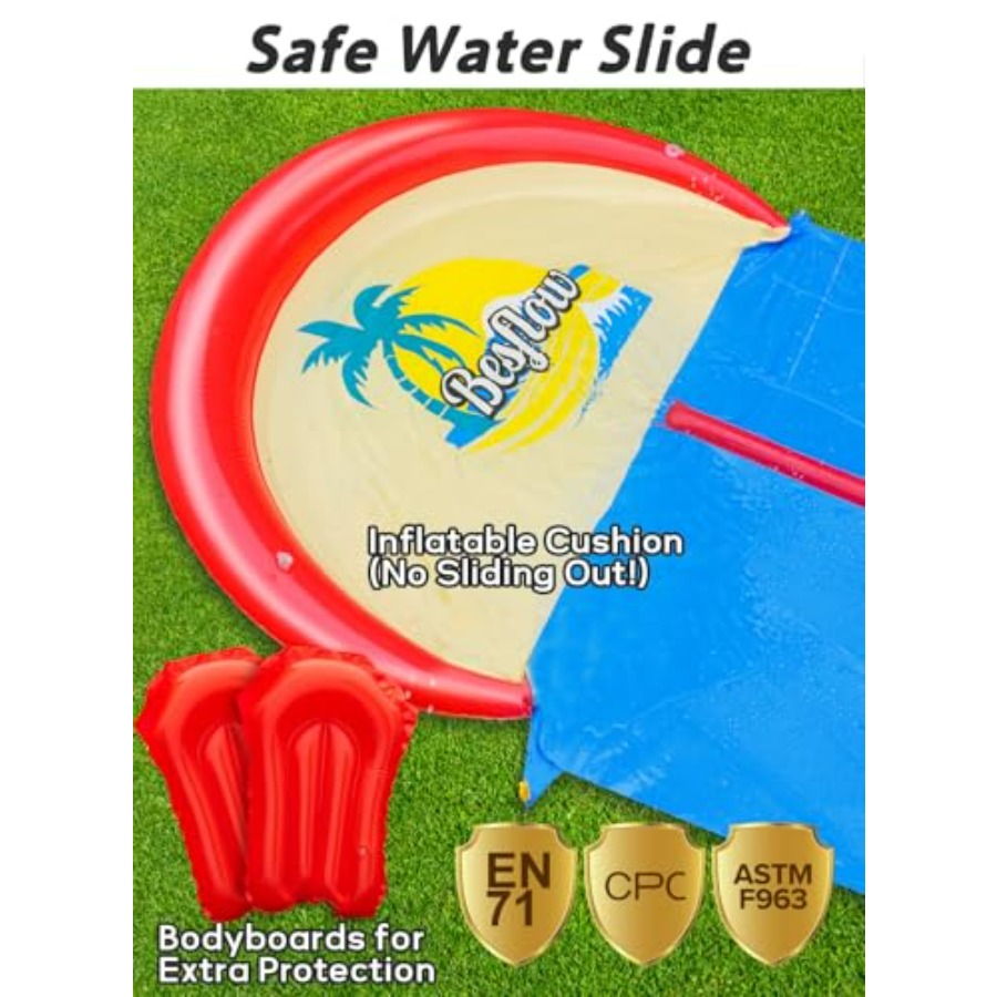Outdoor backyard water slide f - Kids Outdoor Water Sprinkler recension och pris